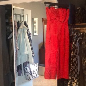 Red Aijek Romper, purchased at free people